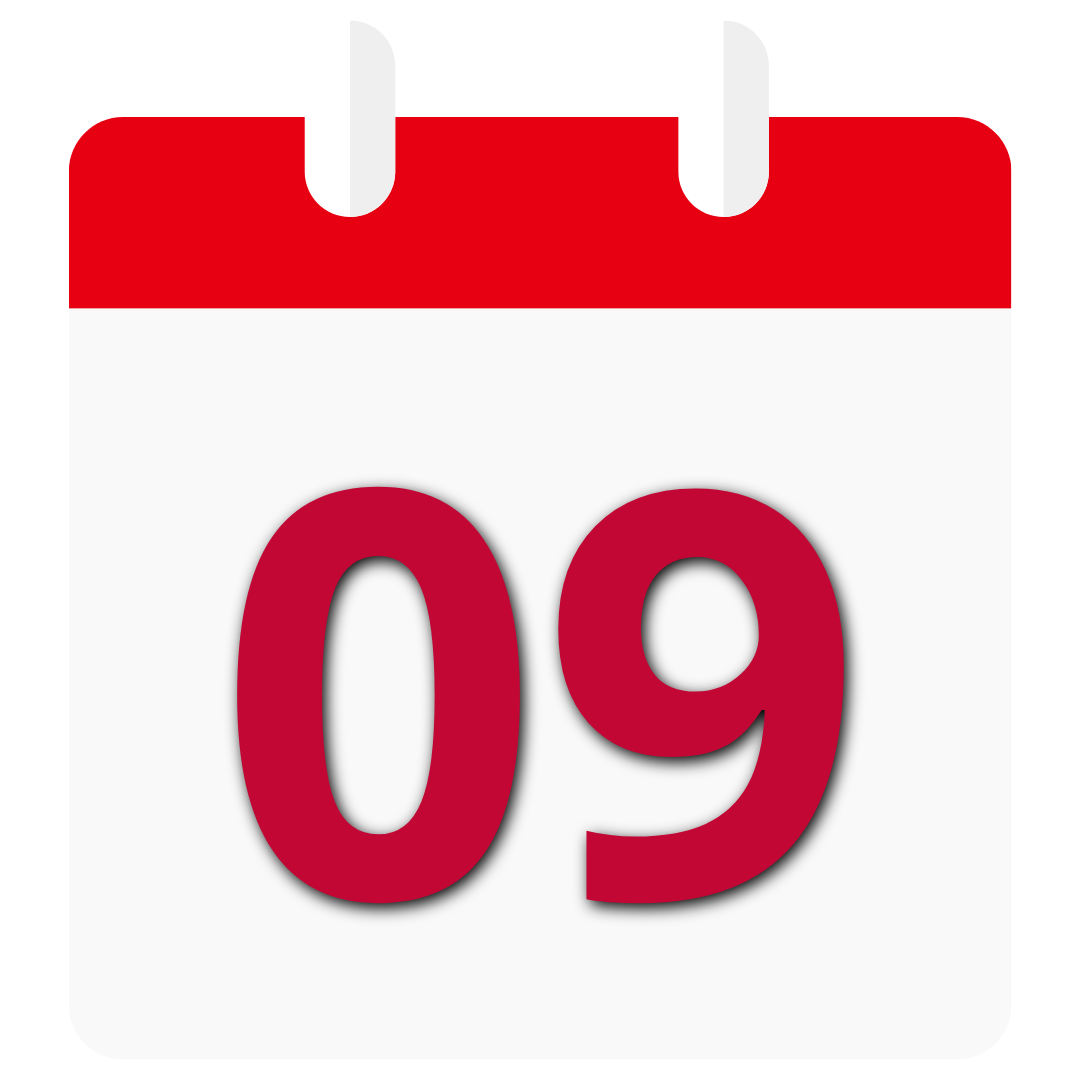 Calendário, dia 09