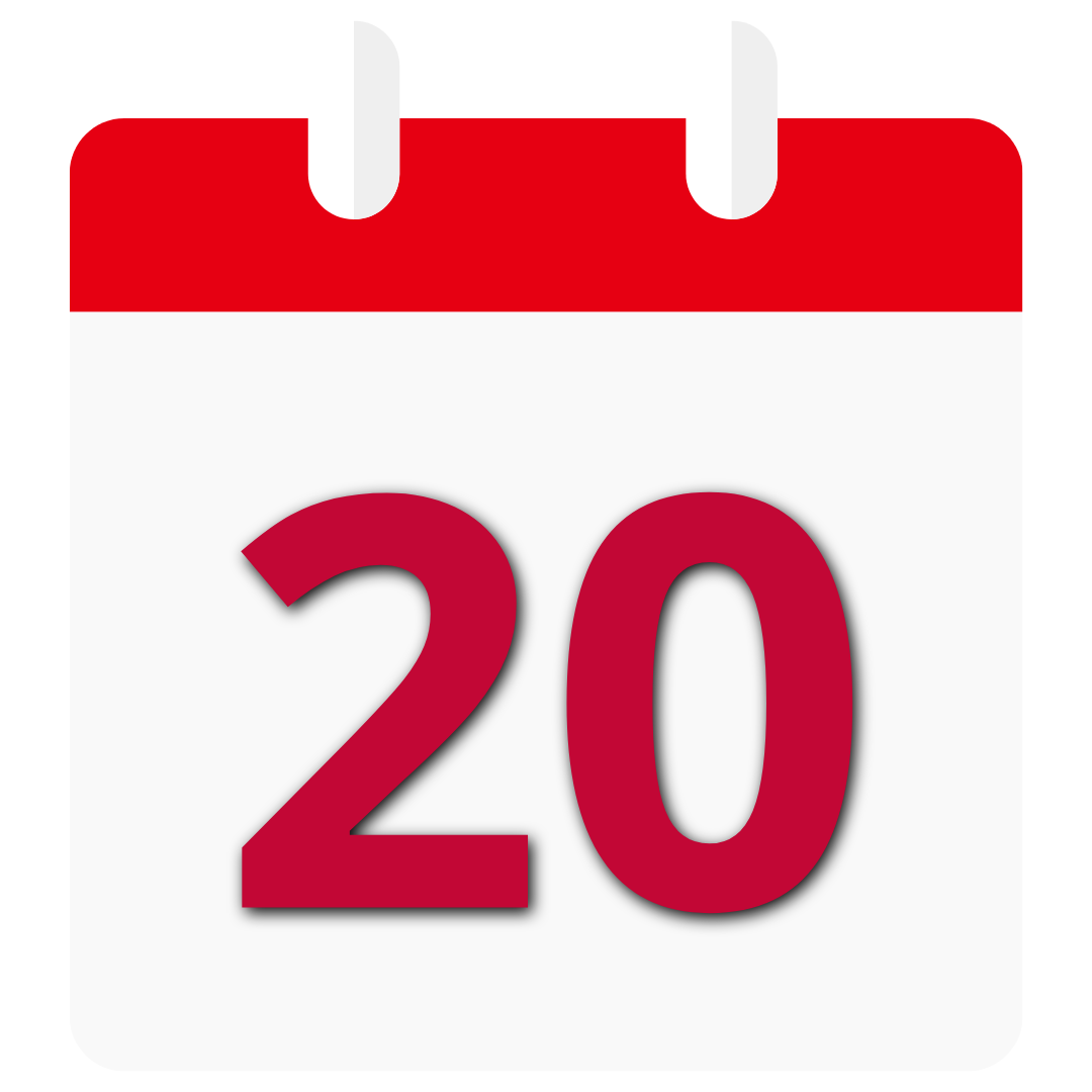 Calendário, dia 20