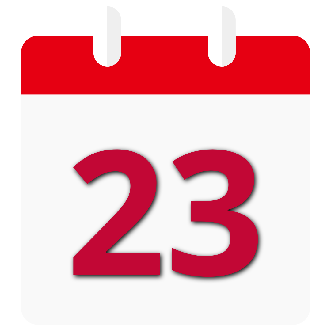 Calendário, dia 23