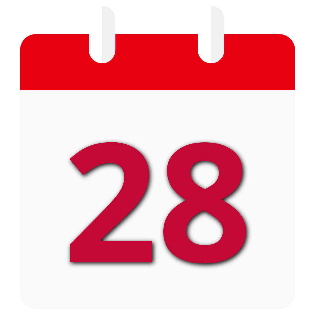 Calendário, dia 28